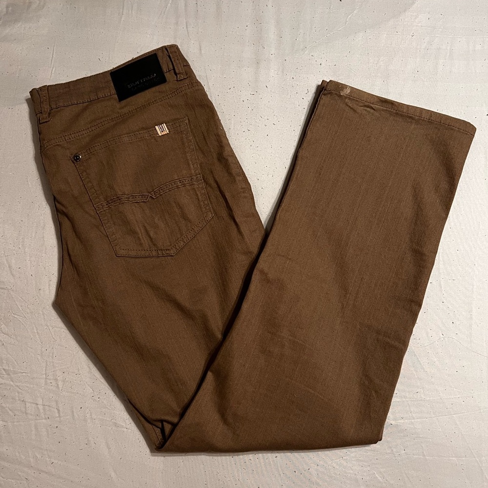 Buffalo David Bitton Tan Trousers